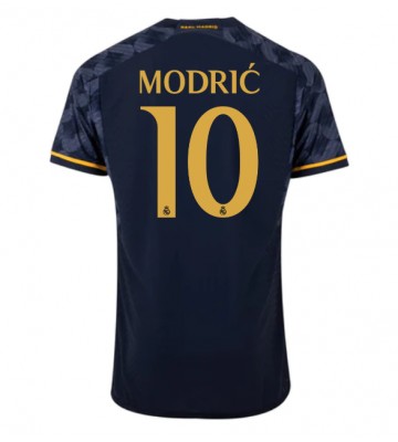Real Madrid Luka Modric #10 Replika Udebanetrøje 2023-24 Kortærmet